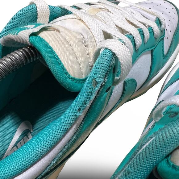Nike Dunk Low Clear Jade Mens Sneakers Size 9 Pre-owned Clean Comfort main image 9